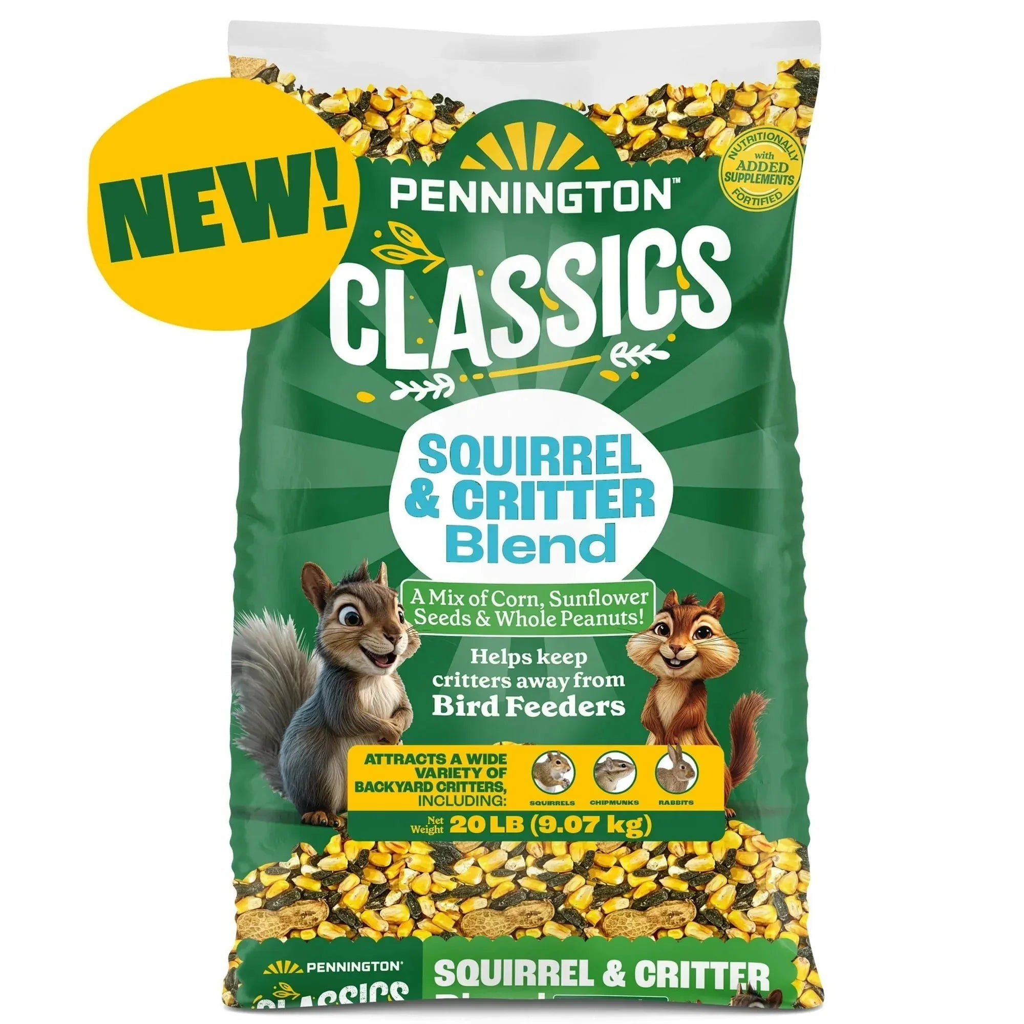 Pennington Classics Squirrel & Critter Blend Wildlife Food - USA MEGA SHOP