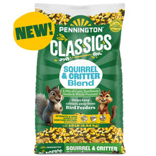 Pennington Classics squirrel & critter blend wildlife food bag, green with squirrels