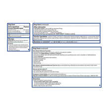 Drug Facts information panel for Pepcid Complete chewable tablets