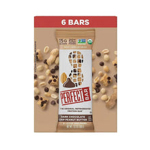 Protein bar wrapper, dark chocolate chip peanut butter flavor, 6-bar pack