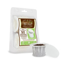 Perfect Pod EZ-Cup 2.0 paper filter pack with one filter cup and dark grounds