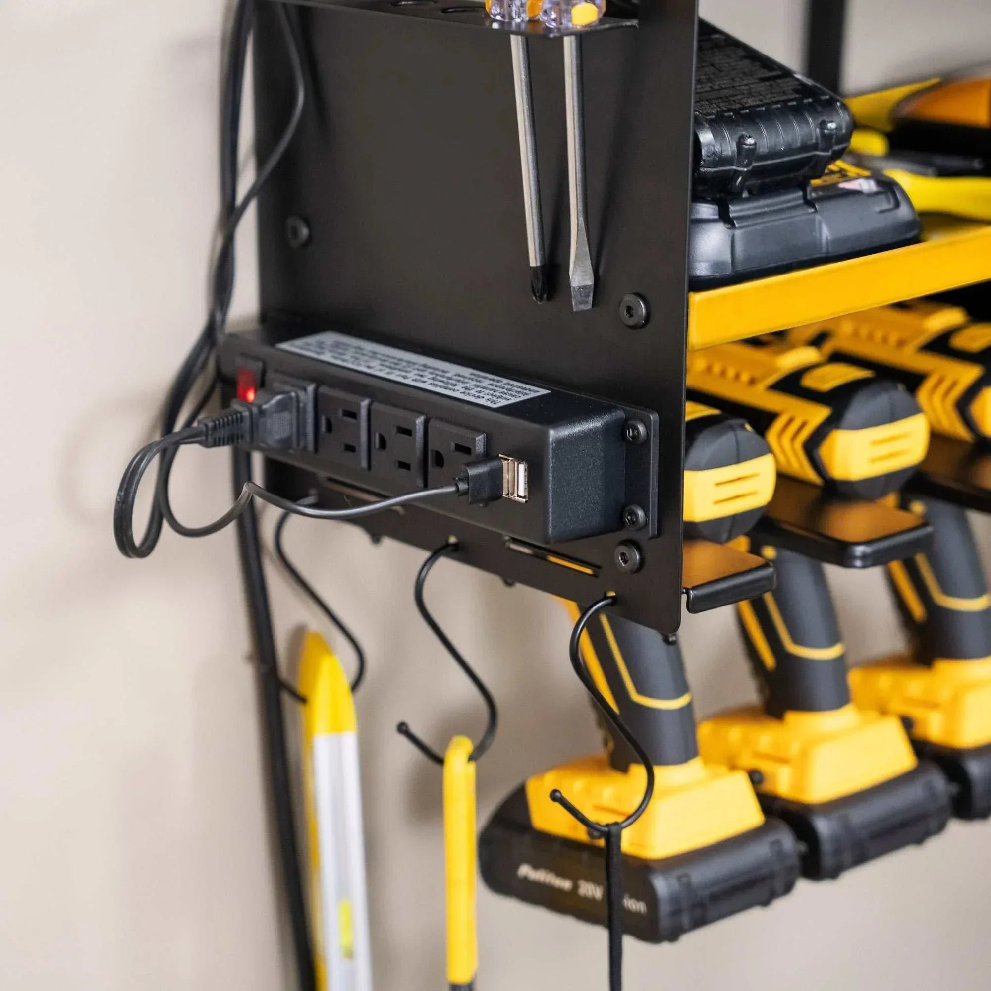 Permasteel-24-6-6-Bay-Heavy-Duty-Wall-Mounted-Power-Tool-Organizer7-_11 - USA Mega Shop