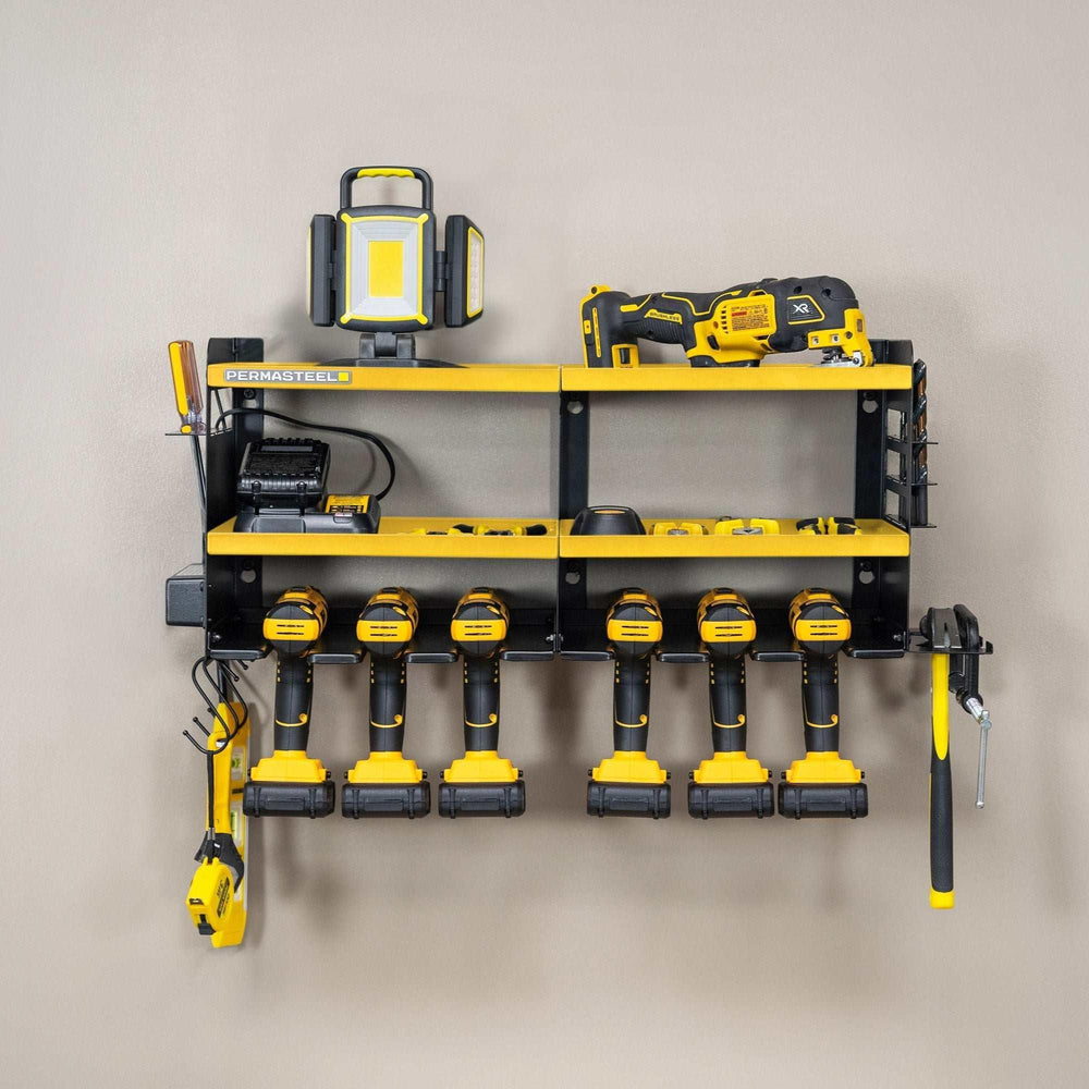 Permasteel-24-6-6-Bay-Heavy-Duty-Wall-Mounted-Power-Tool-Organizer9-_13 - USA Mega Shop