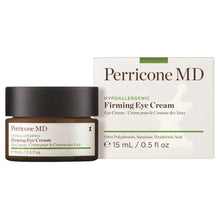 Firming eye cream jar with matching Perricone MD box, 0.5 fl oz, dark cap