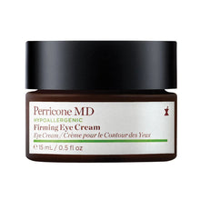 Perricone MD hypoallergenic firming eye cream jar, 0.5 fl oz, dark cap
