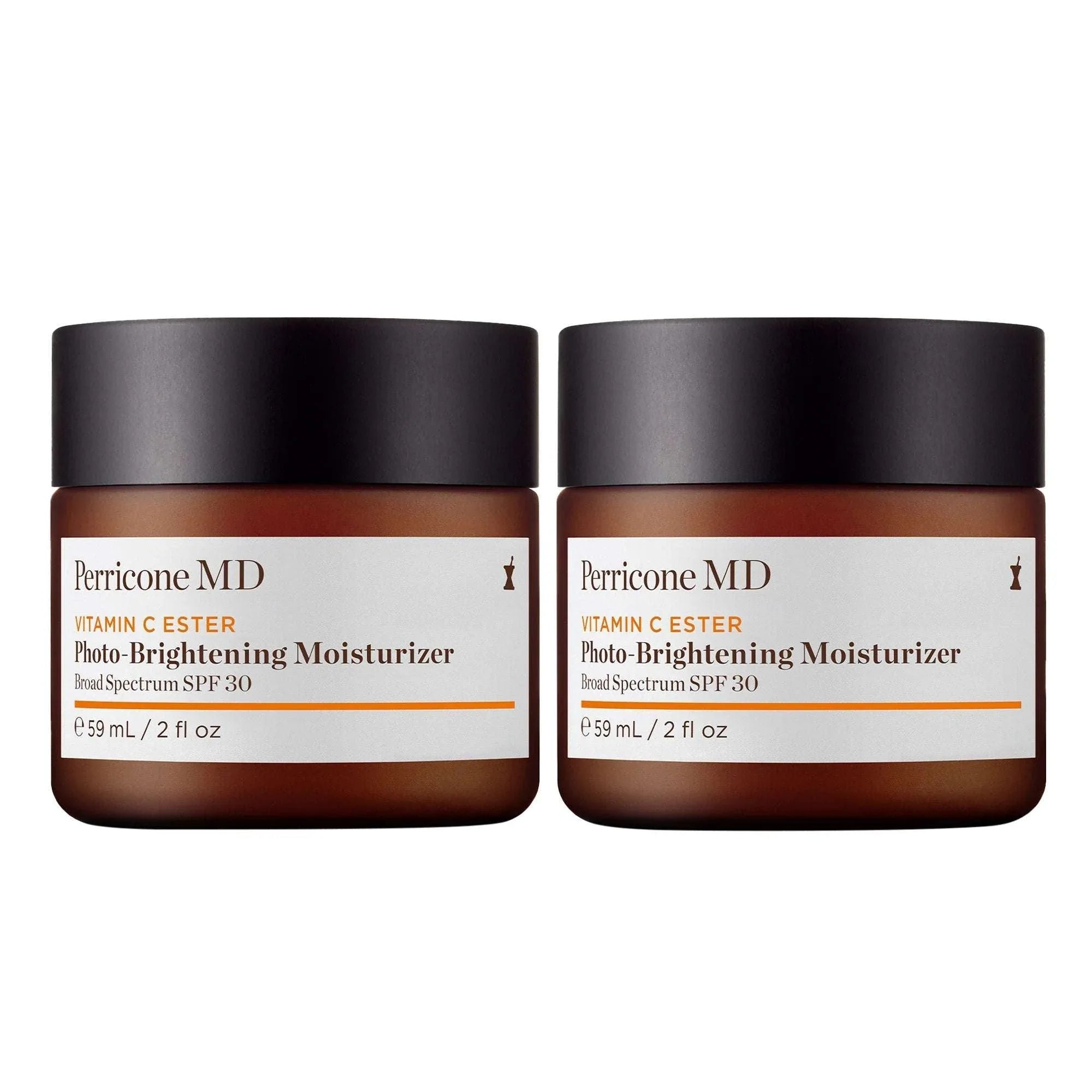 Perricone MD Vitamin C Ester Photo-Brightening Moisturizer Broad Spectrum SPF 30, 2 fl oz, 2-pack - USA MEGA SHOP