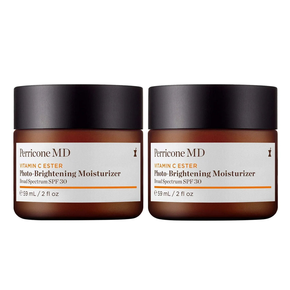 Perricone MD Vitamin C Ester Photo-Brightening Moisturizer Broad Spectrum SPF 30, 2 fl oz, 2-pack - USA MEGA SHOP