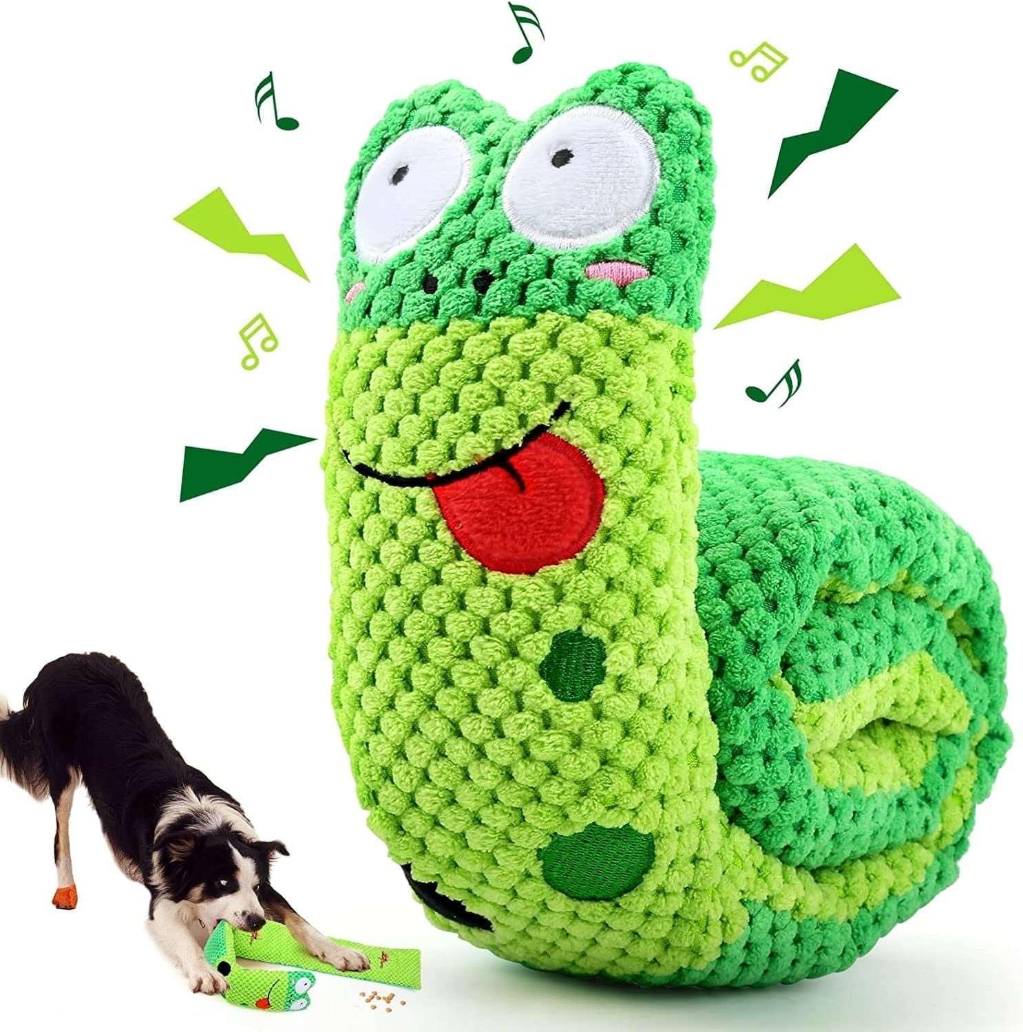 Pet Deluxe Squeak Dog Toys Stress Release Game for Boredom, Dog Puzzle Toy IQ Training, Dog Snuffle Toys Foraging Instinct Training Suitable for Small Medium and Large Dogs - USA MEGA SHOP
