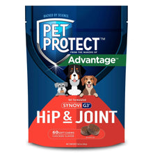 Dog hip & joint supplement pouch, chicken-flavored soft chews, 60 count