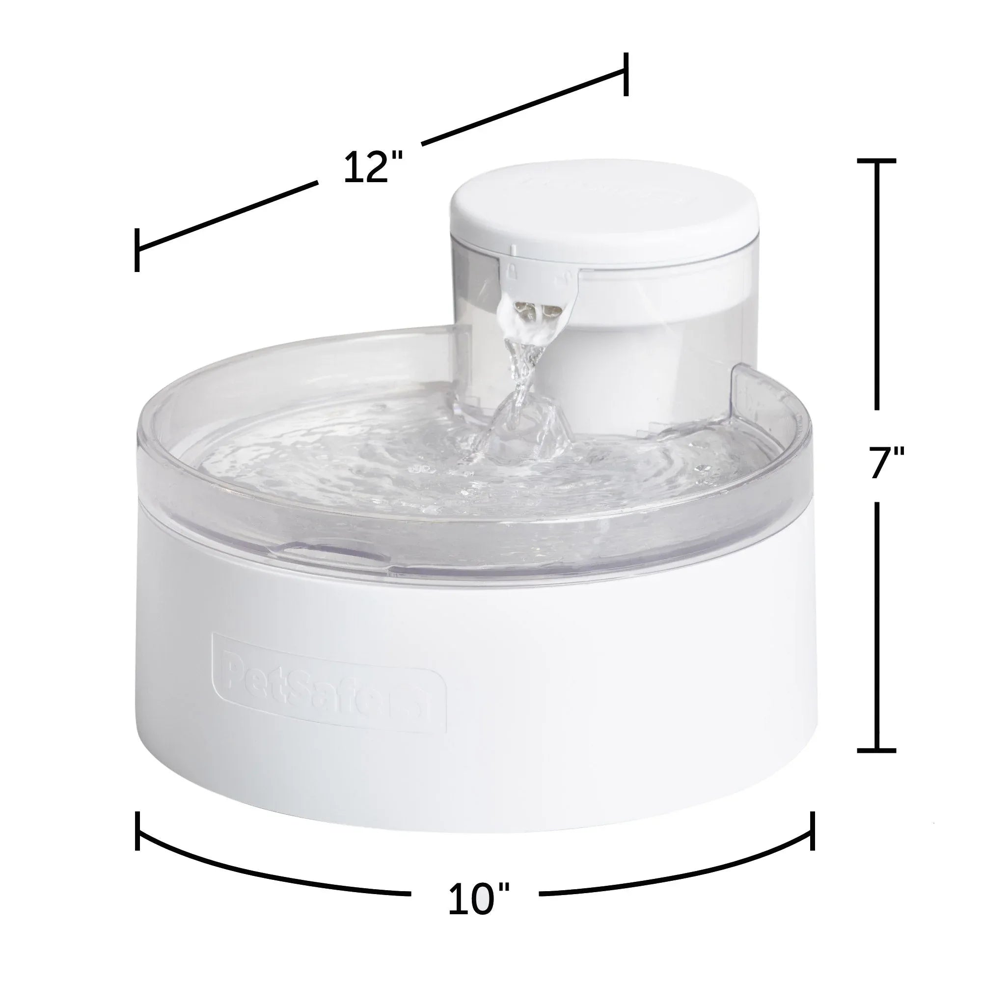 PetSafe Outlast 90 oz Cat Water Fountain, Bundle - USA MEGA SHOP