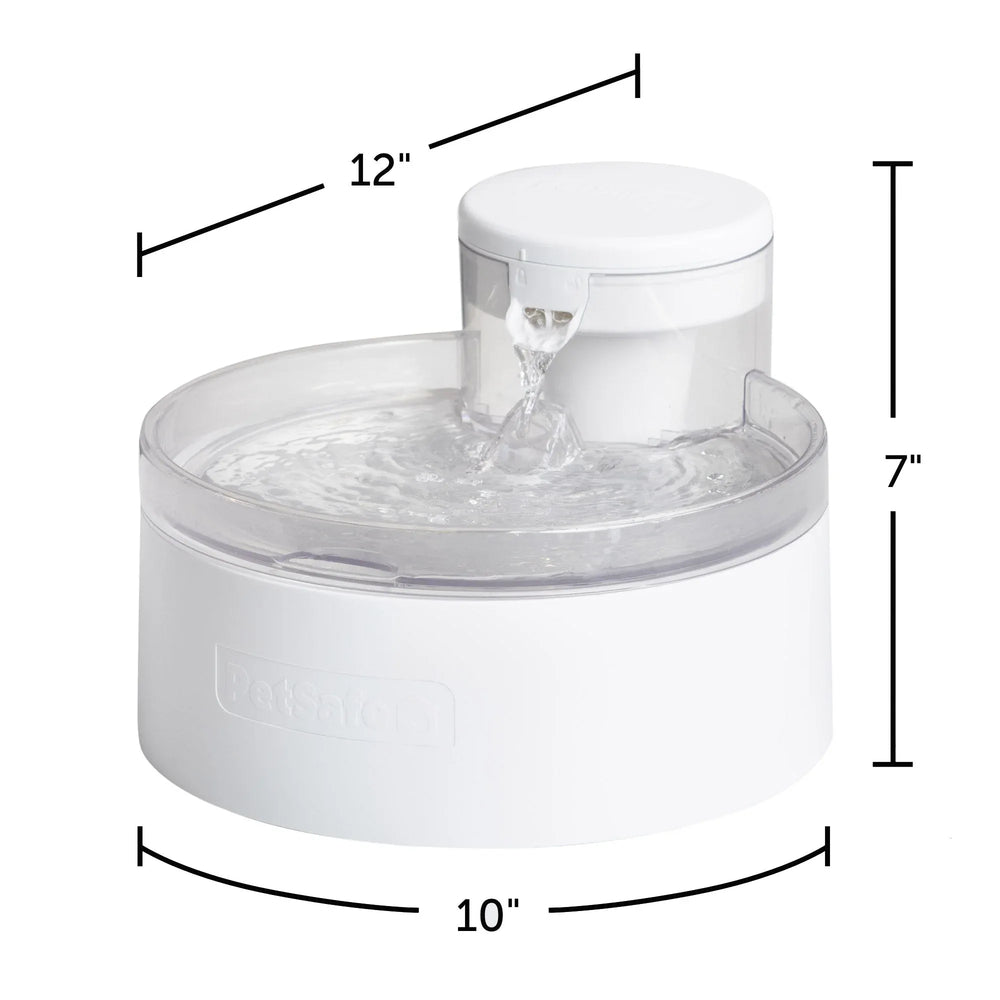 PetSafe Outlast 90 oz Cat Water Fountain, Bundle - USA MEGA SHOP