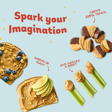 Peanut butter spread with toast, crackers, and celery snack pieces