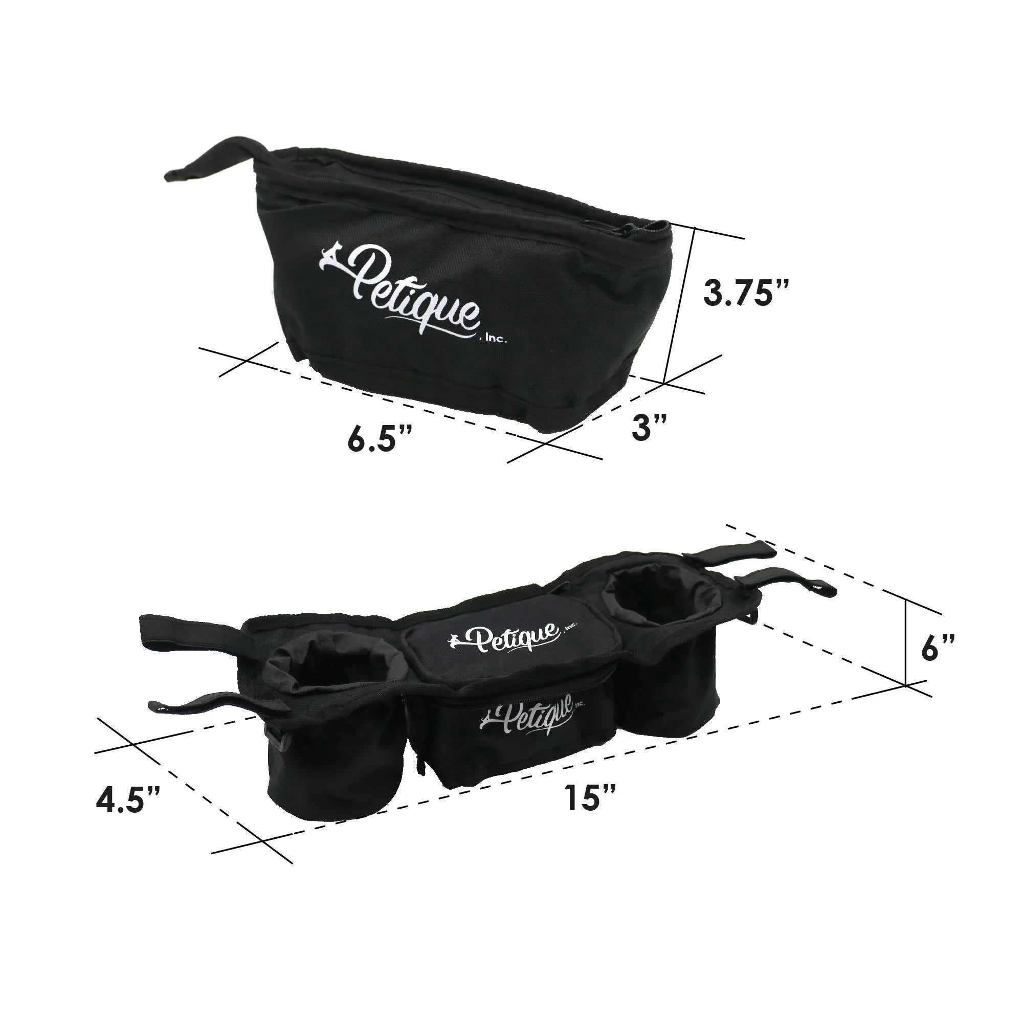 Petique Trailblazer Gray Pet Jogger with Accessory Bundle - USA MEGA SHOP