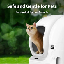 White pet odor eliminator unit with covered chamber and control buttons
