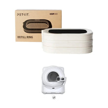 White refill ring stack with PETKIT refill ring box