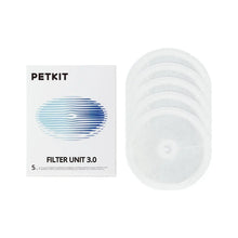 Petkit replacement water filter cartridges, 5-pack, with circular filter stack