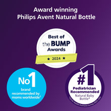 Philips Avent Natural baby bottle award badge graphic