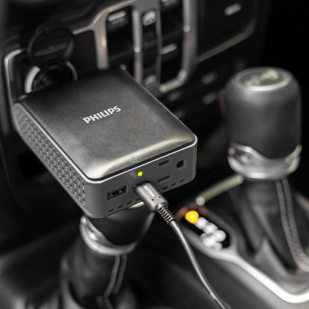 Philips Car Power Inverters, 2-pack (one 100W, one 150W) - USA MEGA SHOP