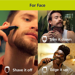 Philips Norelco Oneblade 360 Pro Hybrid Face & Body Electric Trimmer QP6542/70