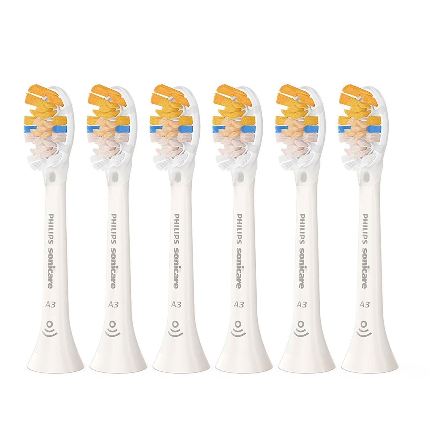 Philips Sonicare Premium All-in-One Replacement Toothbrush Heads, White, 6 ct.
