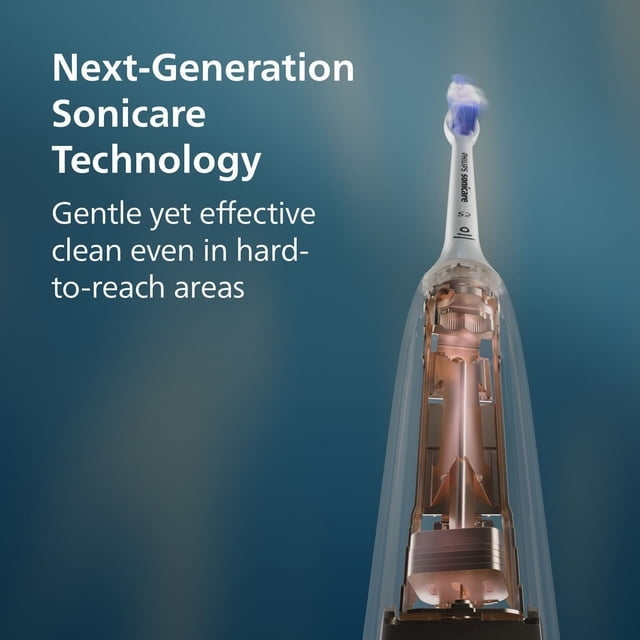 Philips Sonicare Supreme Clean Rechargeable Toothbrush, Pink and Blue, 2 pk.