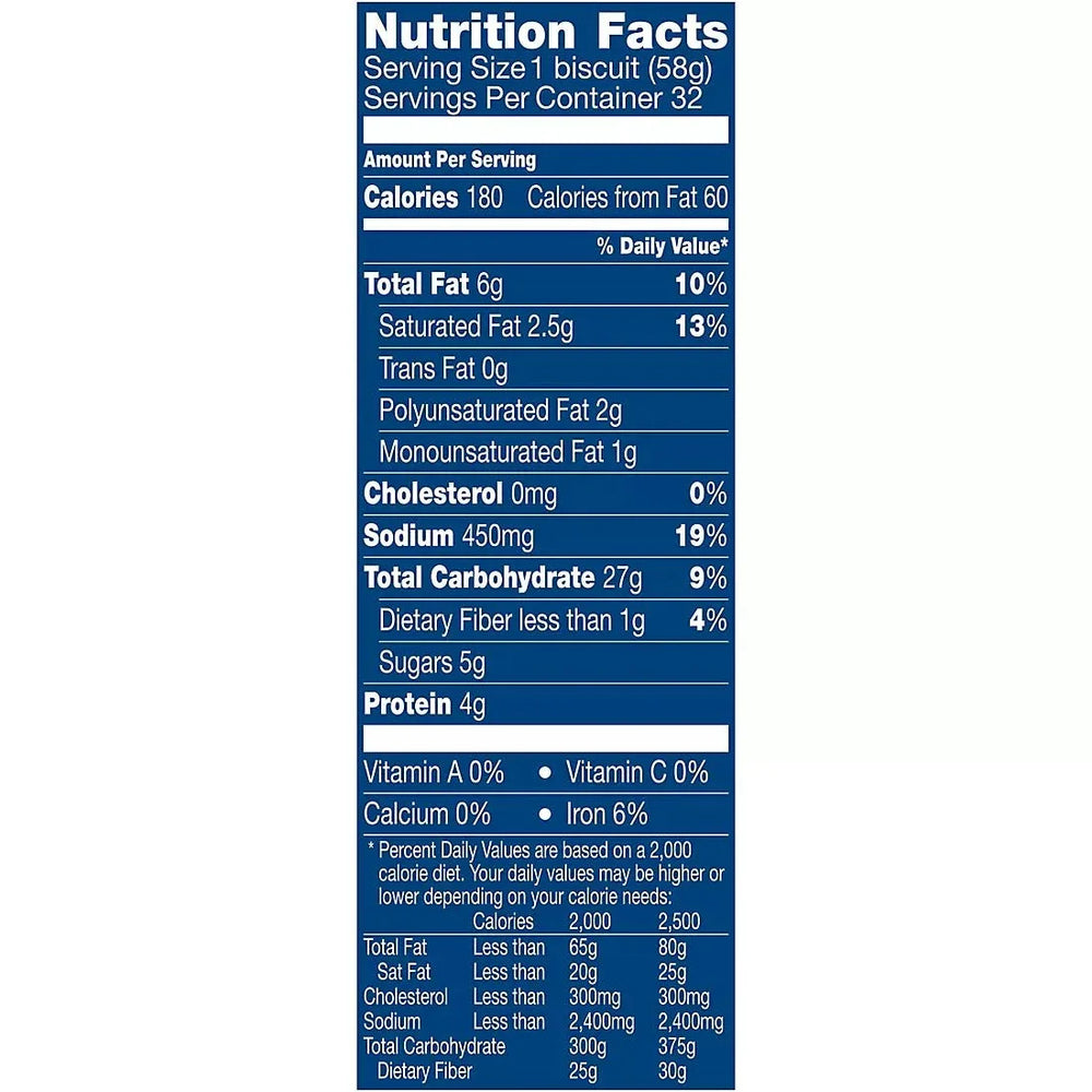 Pillsbury Grands Flaky Layers Butter Tastin' Biscuits, Bakes 32 Big Biscuits, 4 pk./16.3 oz. - USA MEGA SHOP