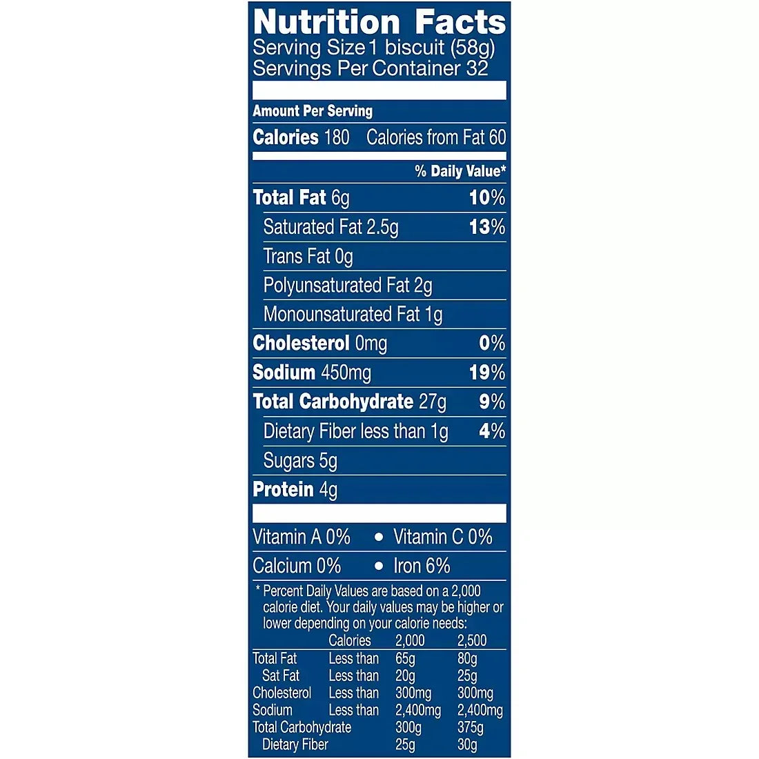 Pillsbury Grands Flaky Layers Butter Tastin' Biscuits, Bakes 32 Big Biscuits, 4 pk./16.3 oz.