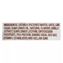 Planet Oat French vanilla creamer ingredients list panel