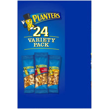 Planters 24 Variety Pack box front with three small nut sleeves