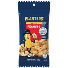 Salted peanuts single-serve pouch, net wt 1 oz (28g)