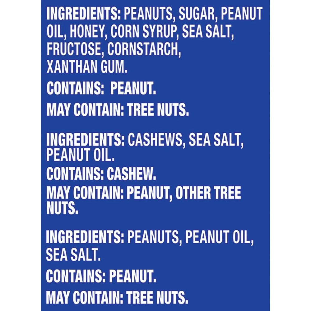 Planters Variety Pack Cashews & Peanuts, 24 pk. - USA MEGA SHOP