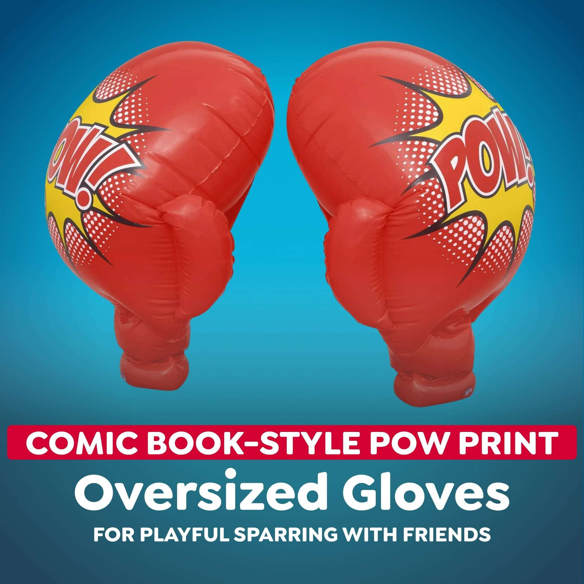 Play Day Inflatable Oversized Boxing Gloves for Kids