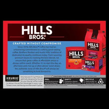 Hills Bros Perfect Balance medium roast K-Cup pods box, front package view