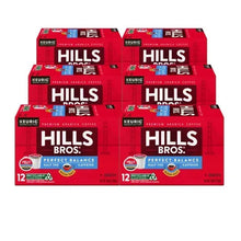 12-count Hills Bros Perfect Balance medium roast K-Cup pods multipack boxes