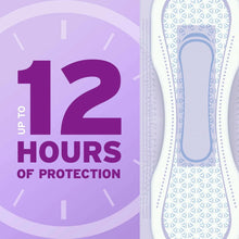 Long incontinence pad with up to 12 hours of protection