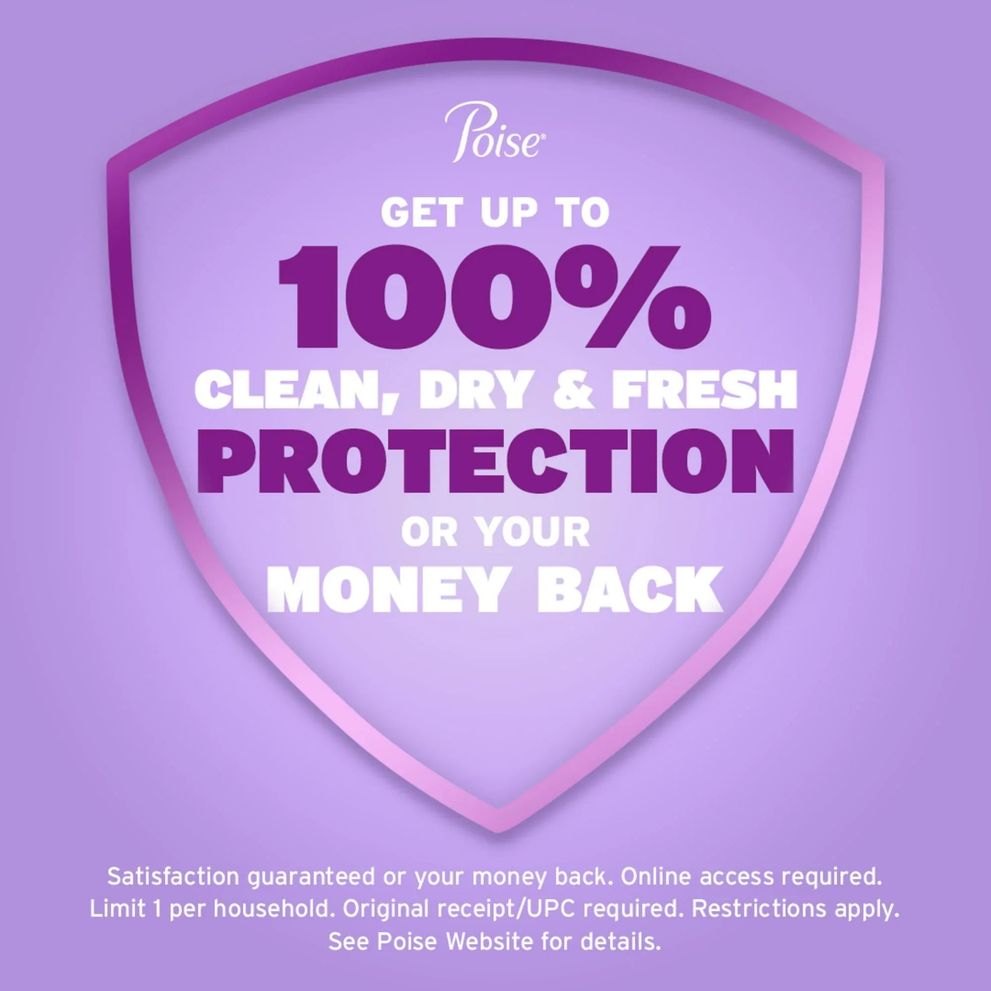 Poise Incontinence Pads for Women, 3 Drop Light Absorbency, Regular Length, 54 Count