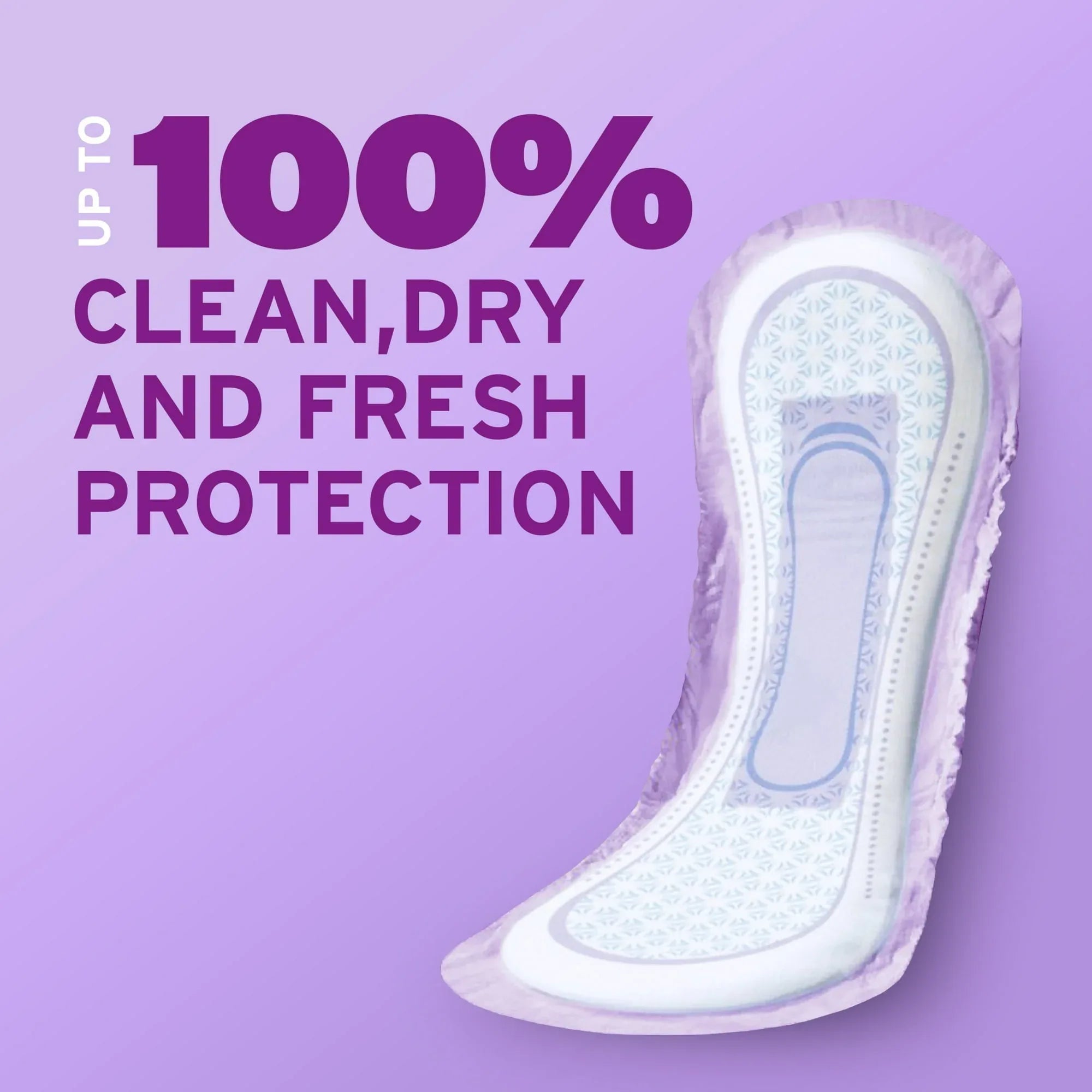 Poise Incontinence & Postpartum Pads for Bladder Leaks, 7 Drop Ultra Absorbency, Long Length, 39 Count