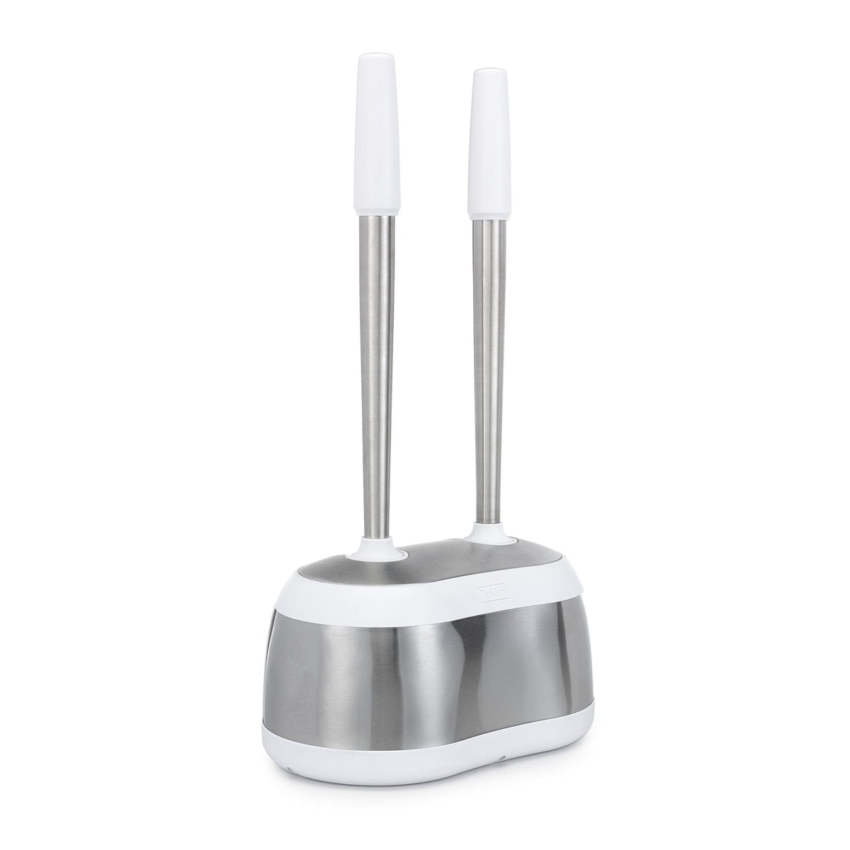 Polder Dual Toilet Brush and Plunger Caddy