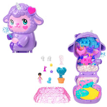 Purple lamb compact playset with micro doll and heart accessory