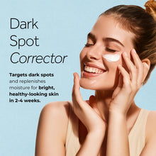 Person applying white face cream to cheek with POND’S Clarant B3 jar nearby