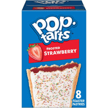 Pop-Tarts Frosted Strawberry toaster pastries box, 8 count