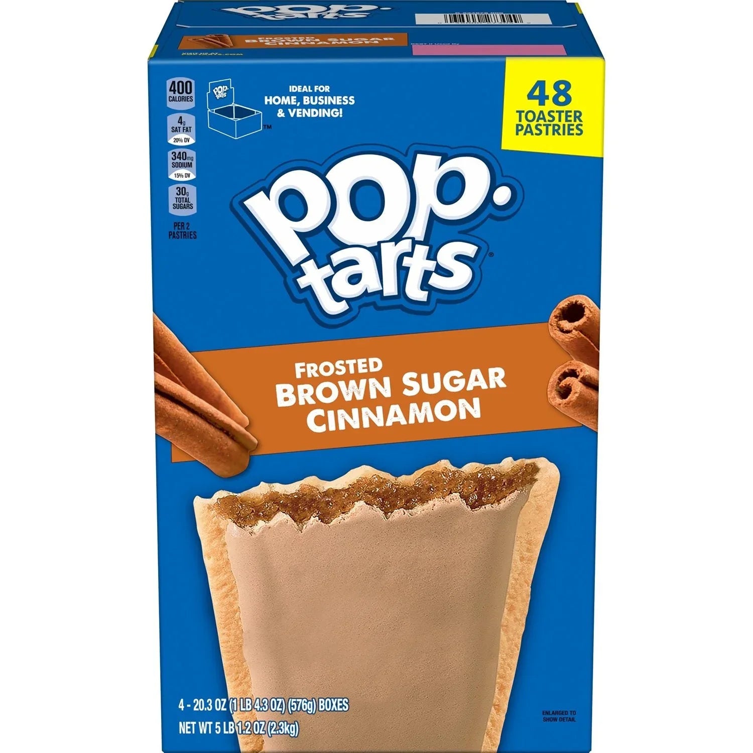 Pop-Tarts Brown Sugar Cinnamon, 48 ct. - USA MEGA SHOP