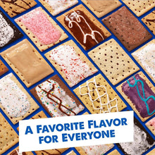 Assorted frosted brown sugar cinnamon toaster pastries with icing details