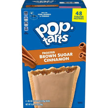 Pop-Tarts frosted brown sugar cinnamon toaster pastries box, 48 ct.