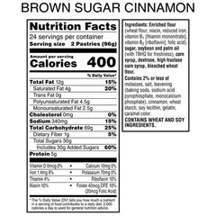 Pop-Tarts, Frosted Brown Sugar Cinnamon, 48-count - USA MEGA SHOP