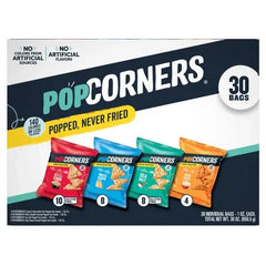 PopCorners Popped Corn Snacks Variety Pack, 1 oz, 30-Count - USA MEGA SHOP