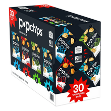 Snack pack variety box with flavor bag graphics and 30-count red badge