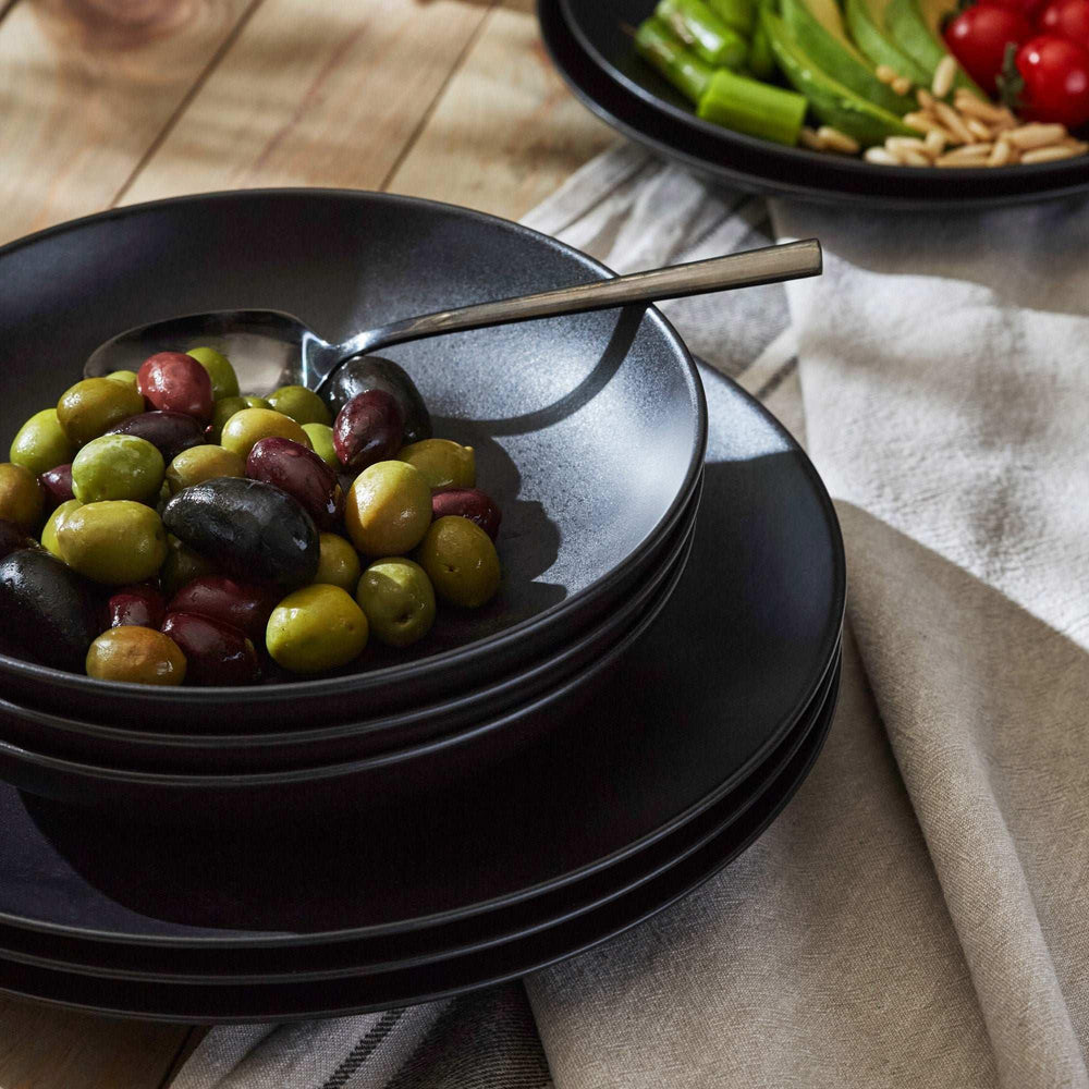 Porto by Stone + Lain Semplice 12-Piece Dinnerware Set - USA MEGA SHOP