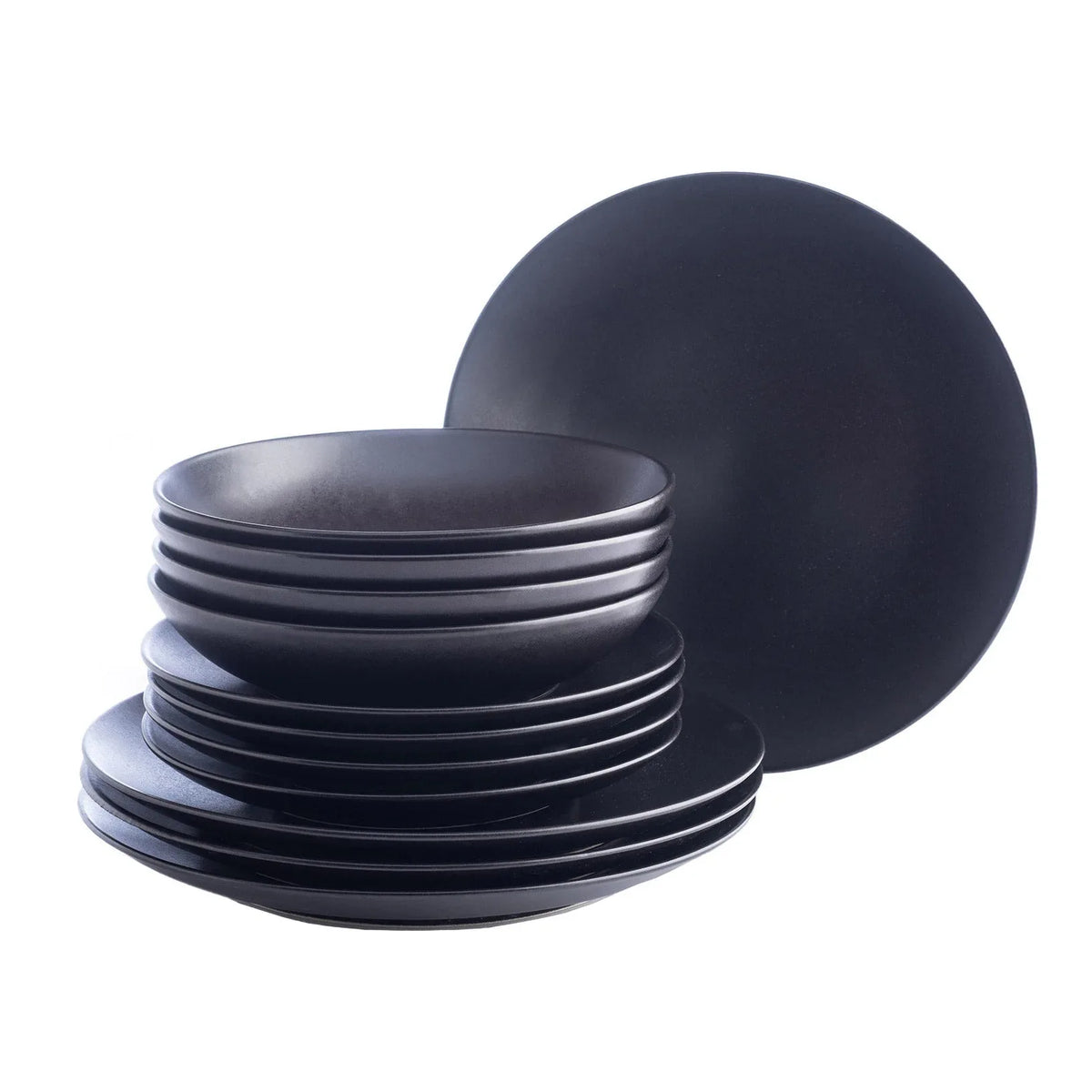 Porto by Stone + Lain Semplice 12-Piece Dinnerware Set - USA MEGA SHOP