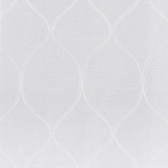Portside Embroidered Trellis Sheer Curtains, 2-pack